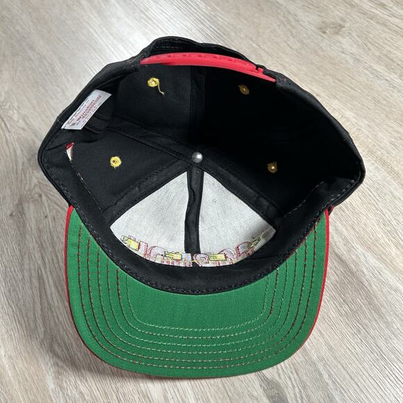 Vintage Jeff Gordon NASCAR Hat Snapback Racing Winston‎ Black Cap Made in USA - Picture 3 of 8